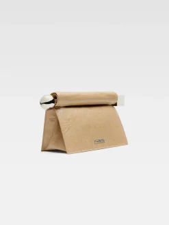 Discount Jacquemus De Rond Carr&eacute;-clutch Beige