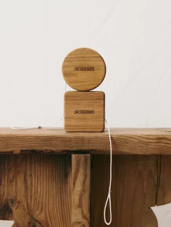 Sale Jacquemus De Rond Carré-jojo's LightBrown