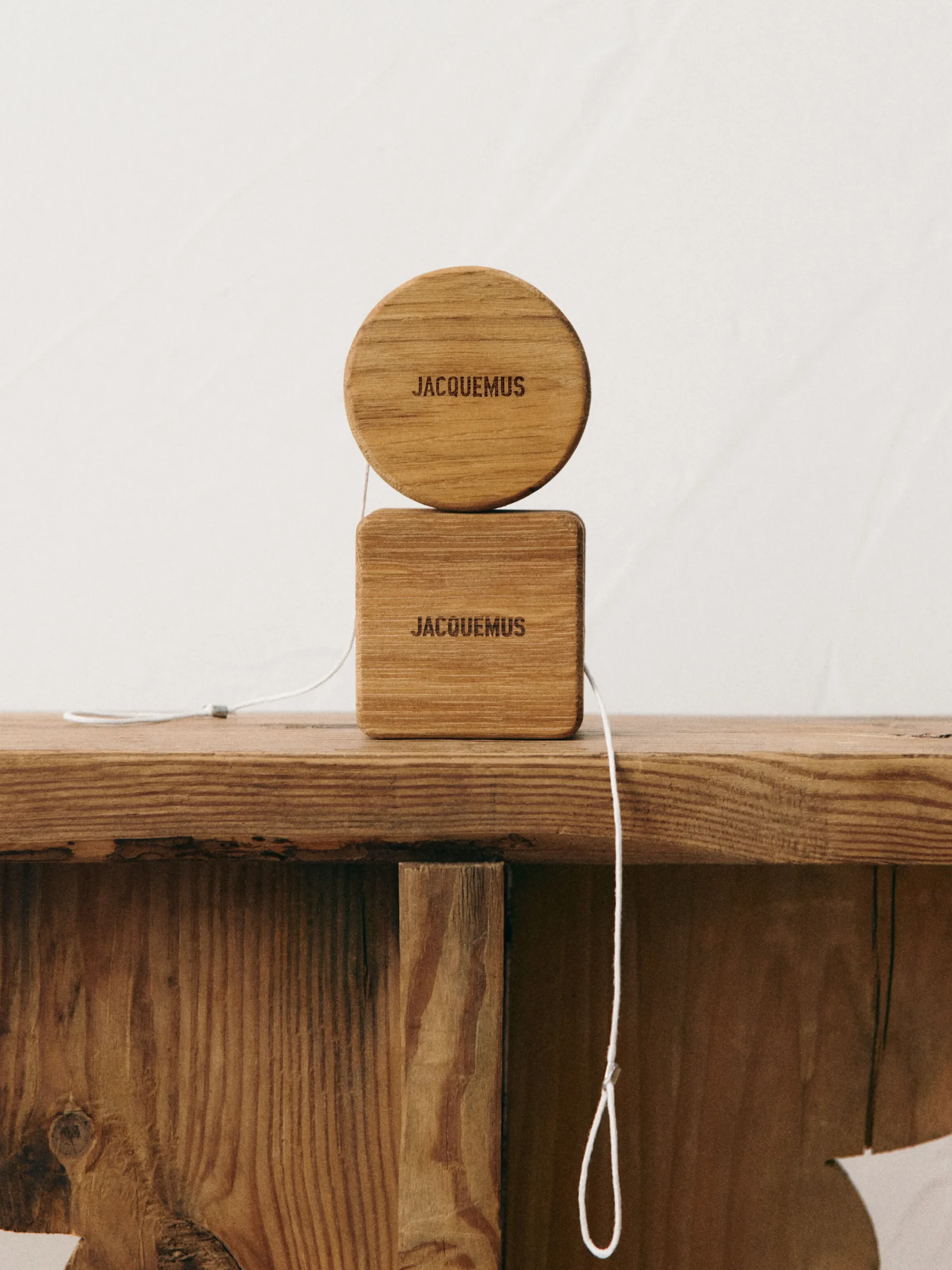 Sale Jacquemus De Rond Carré-jojo's LightBrown