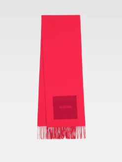 Clearance Jacquemus De Rond Carr&eacute; sjaal Multi-Red