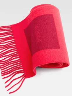 Clearance Jacquemus De Rond Carr&eacute; sjaal Multi-Red
