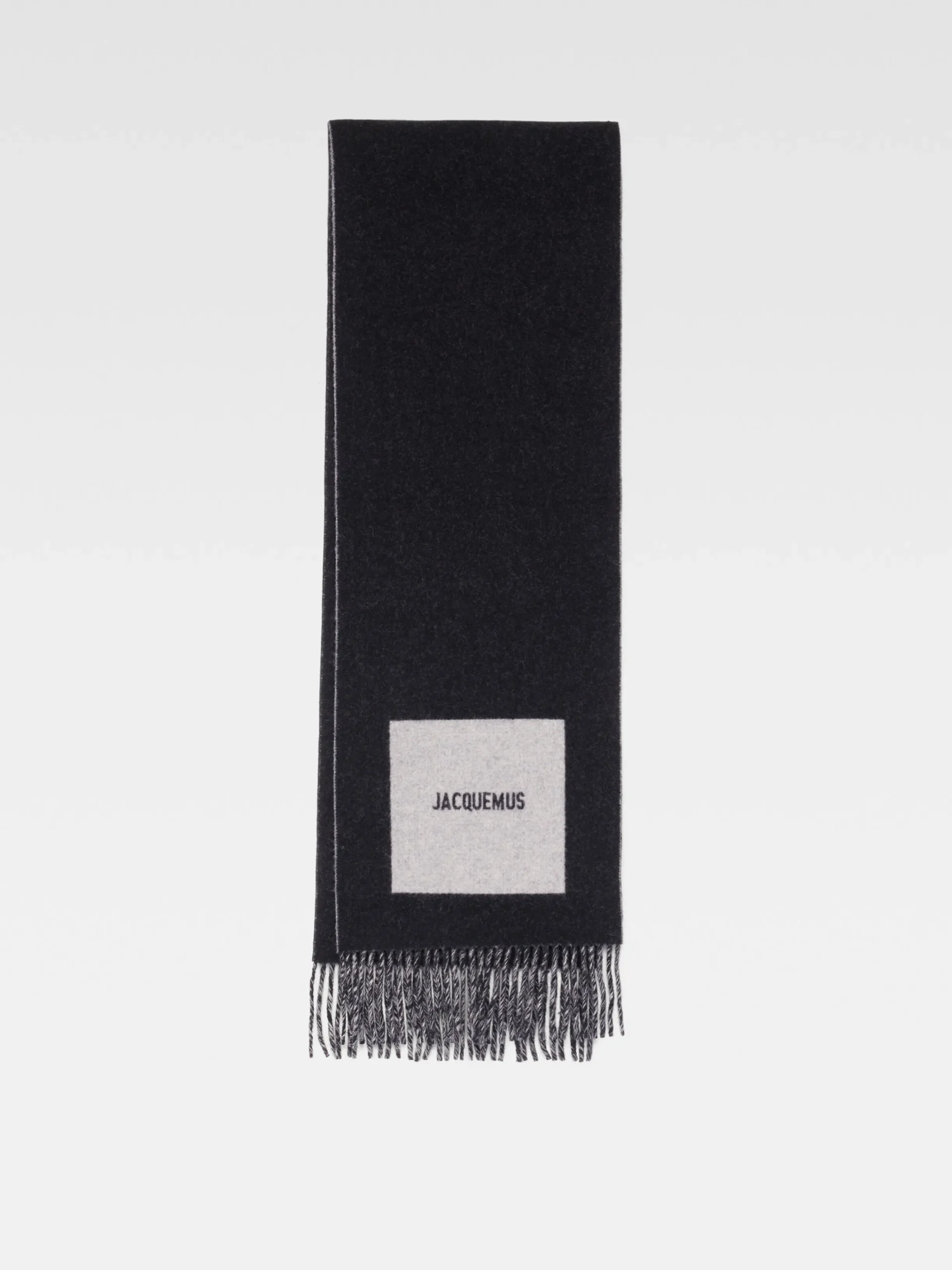 New Jacquemus De Rond Carré sjaal Multi-Black
