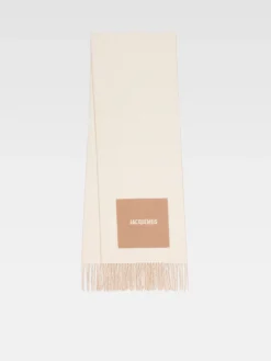 Online Jacquemus De Rond Carré sjaal Multi-Beige