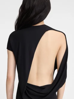 Sale Jacquemus De Salerno jurk Black