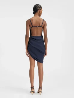 Clearance Jacquemus De Saudade jurk DarkNavy