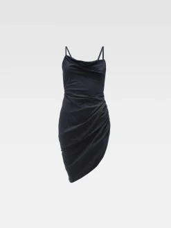 Clearance Jacquemus De Saudade jurk DarkNavy