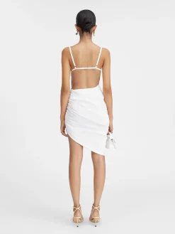 Sale Jacquemus De Saudade jurk White