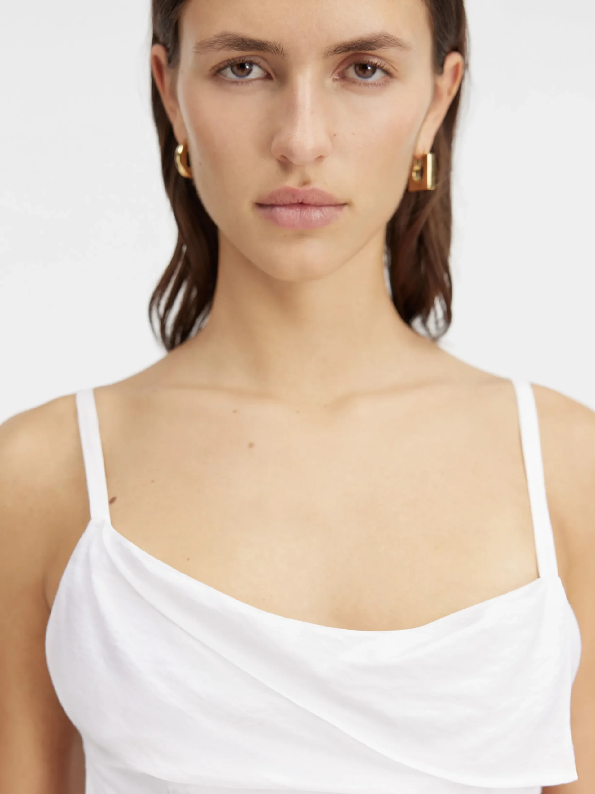 Sale Jacquemus De Saudade lange jurk White
