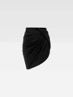 Discount Jacquemus De Saudade mini rok Black