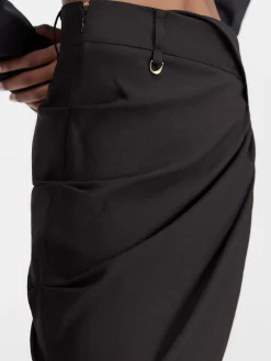 Discount Jacquemus De Saudade rok Black