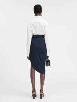 Online Jacquemus De Saudade rok DarkNavy