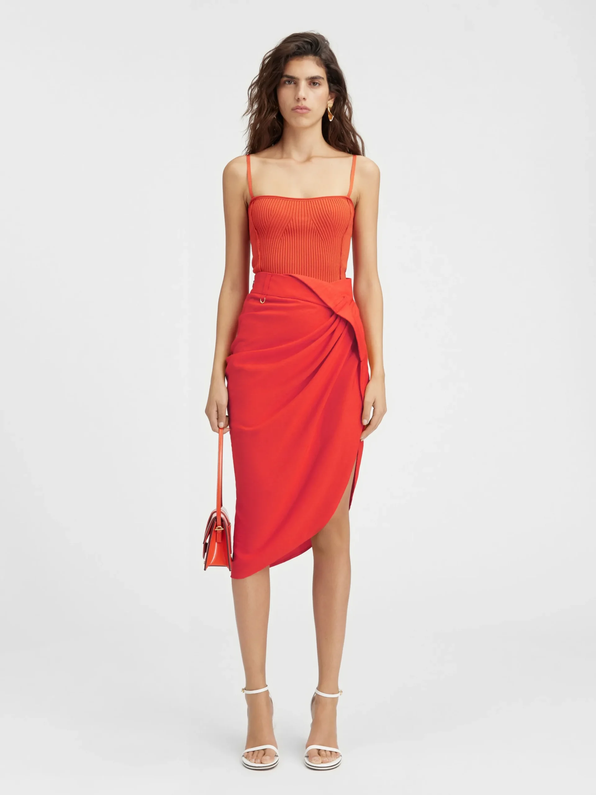 Clearance Jacquemus De Saudade rok Orange