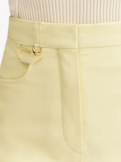 New Jacquemus De Sauge broek PaleYellow