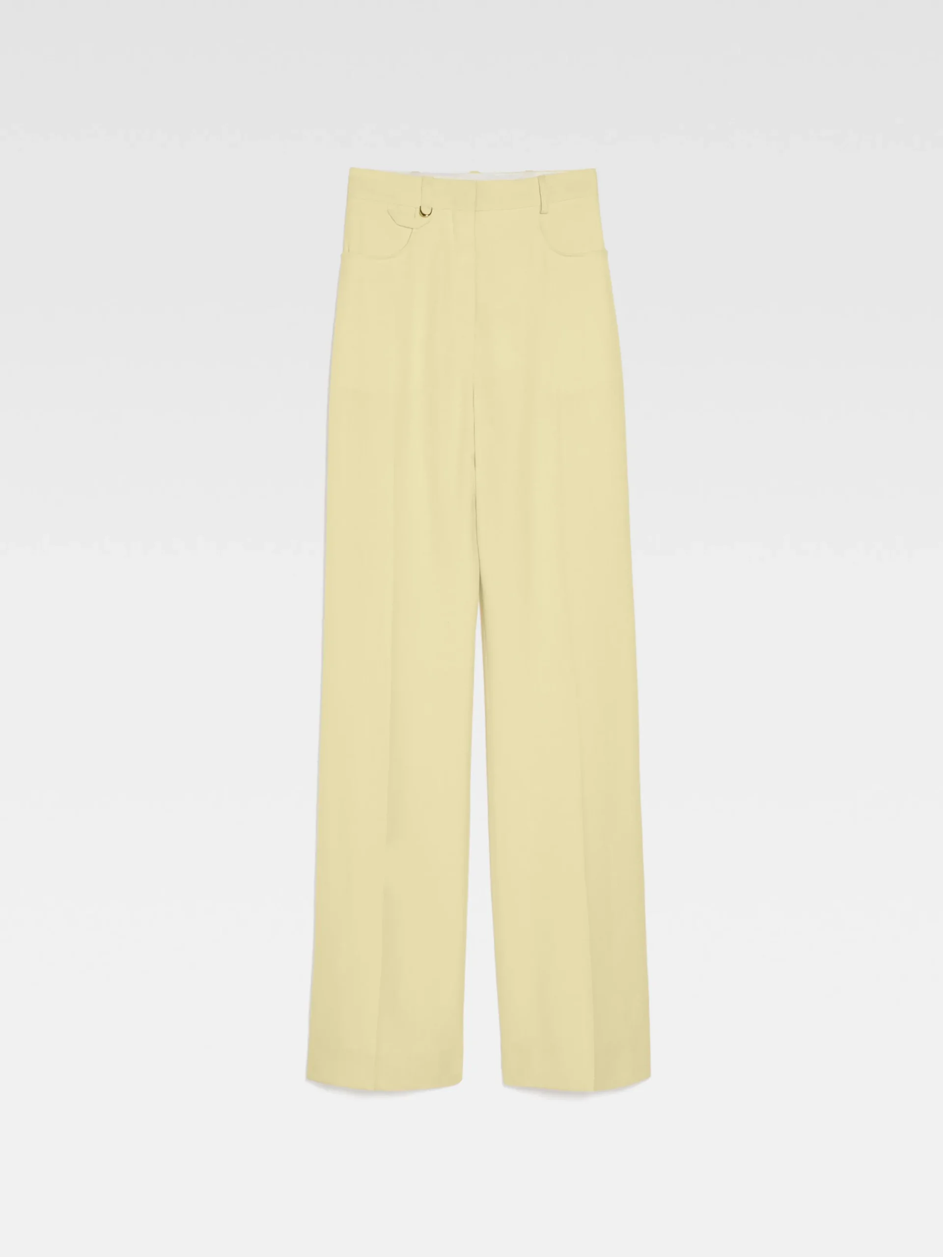 New Jacquemus De Sauge broek PaleYellow