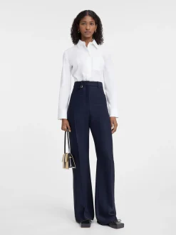 Outlet Jacquemus De Sauge broek DarkNavy