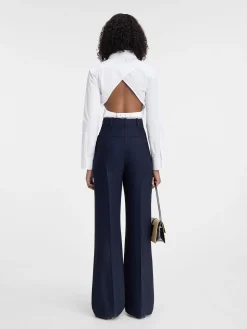 Outlet Jacquemus De Sauge broek DarkNavy