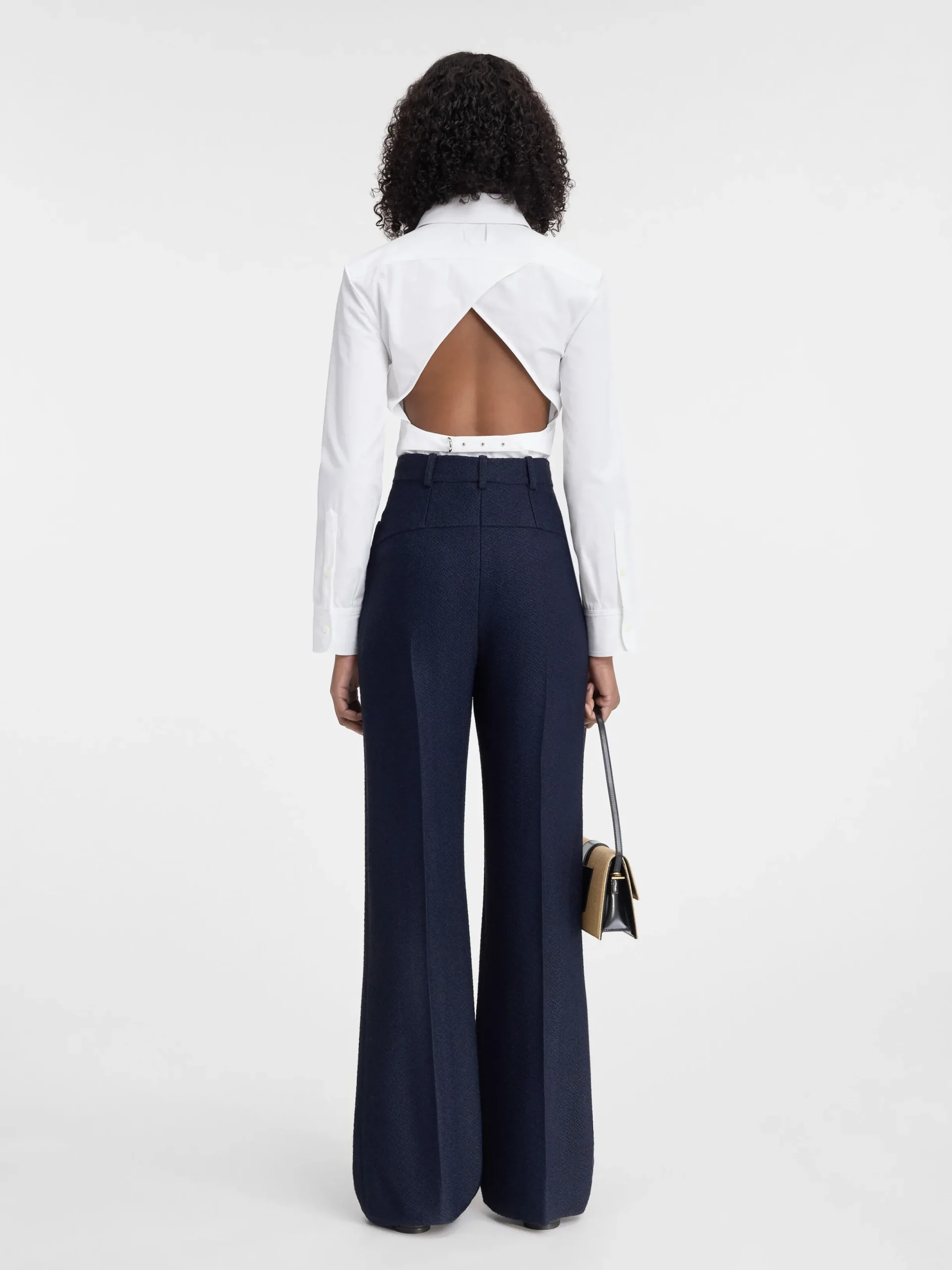 Outlet Jacquemus De Sauge broek DarkNavy