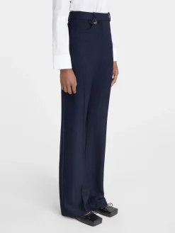 Outlet Jacquemus De Sauge broek DarkNavy