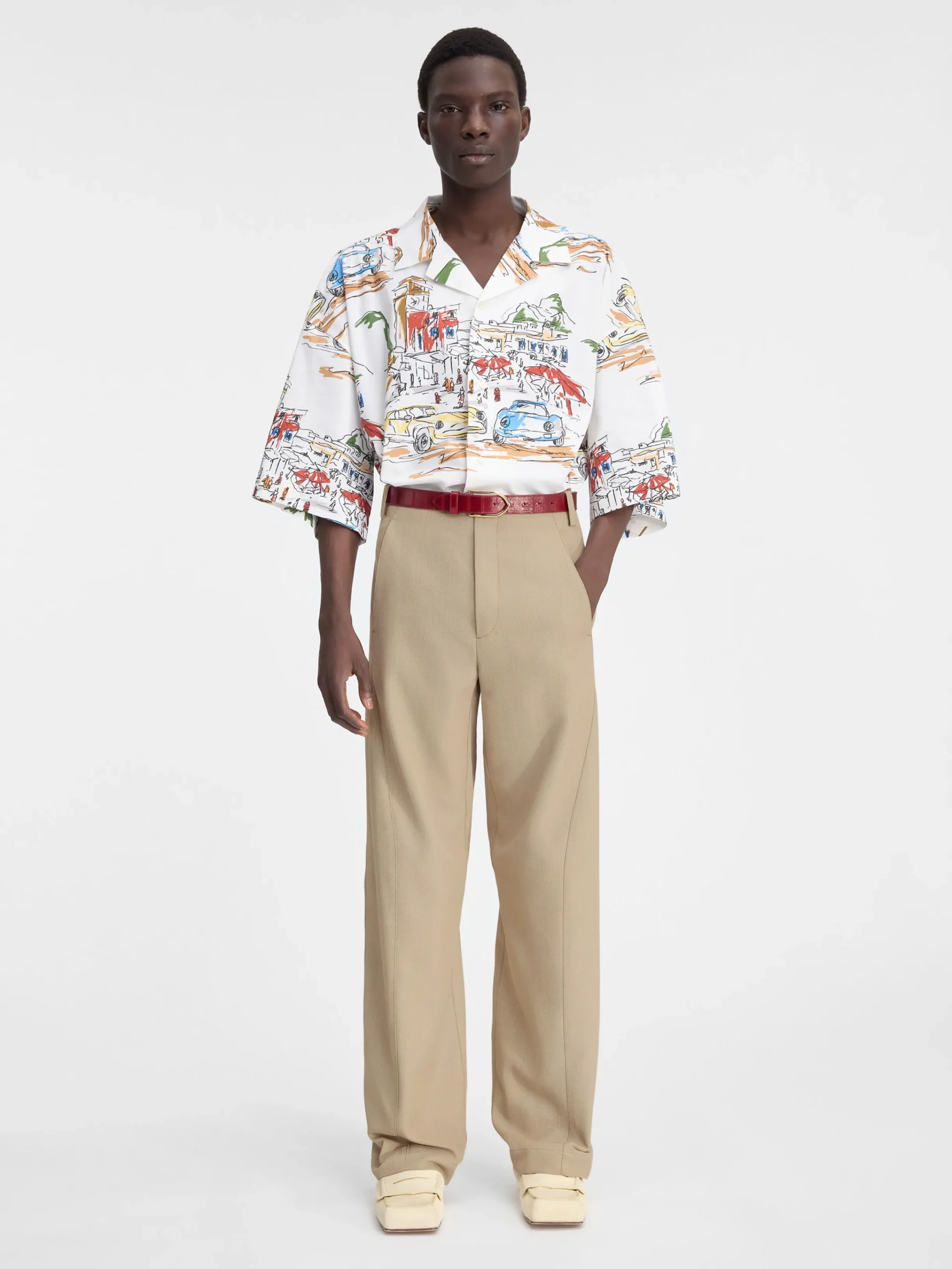 Best Jacquemus De Scala broek Beige