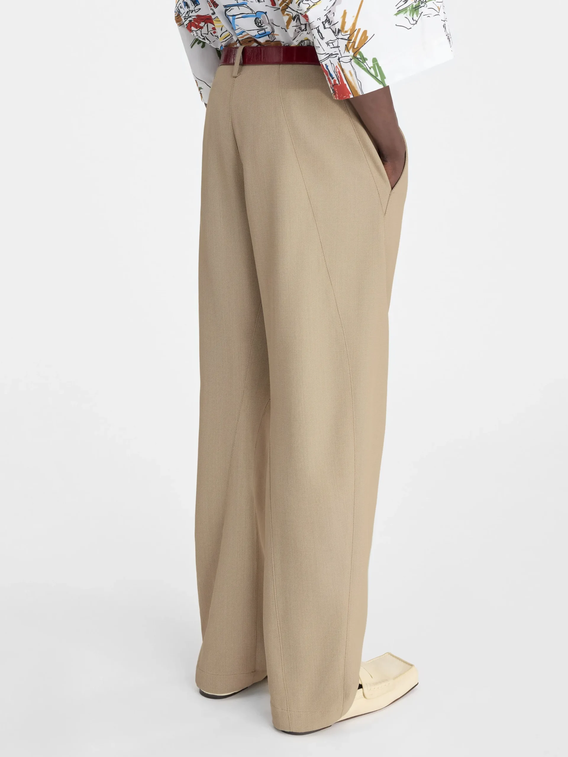 Best Jacquemus De Scala broek Beige