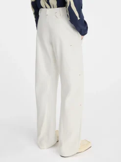 Clearance Jacquemus De Scala de-N&icirc;mes denim broek Off-White
