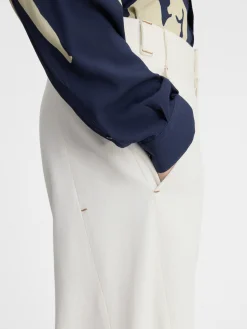 Clearance Jacquemus De Scala de-N&icirc;mes denim broek Off-White
