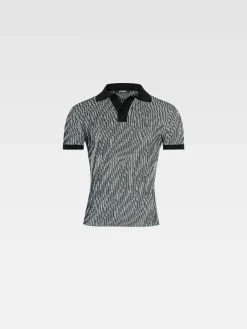 Hot Jacquemus De Scala polo Black&WhiteZebra