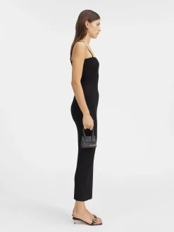 Hot Jacquemus De Sierra jurk met bandjes Black