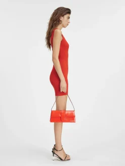 Online Jacquemus De Sierra mini jurk Orange