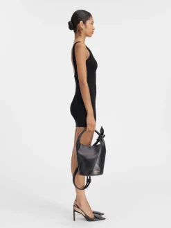 Clearance Jacquemus De Sierra mini jurk Black