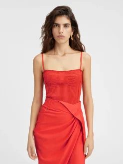 Hot Jacquemus De Sierra top Orange
