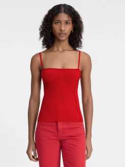 Fashion Jacquemus De Sierra top DarkRed