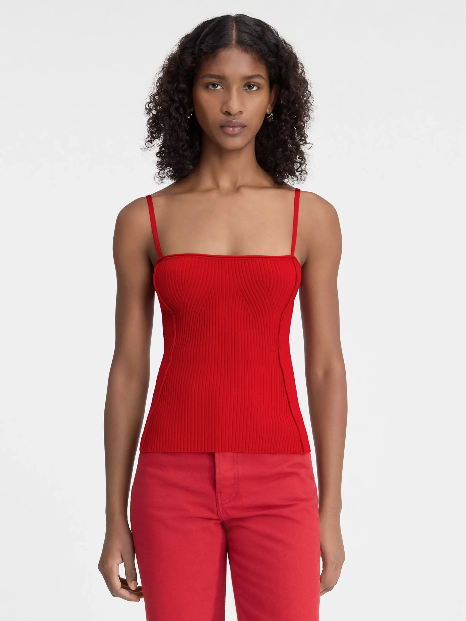 Fashion Jacquemus De Sierra top DarkRed