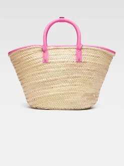 Discount Jacquemus De Soli mand NeonPink
