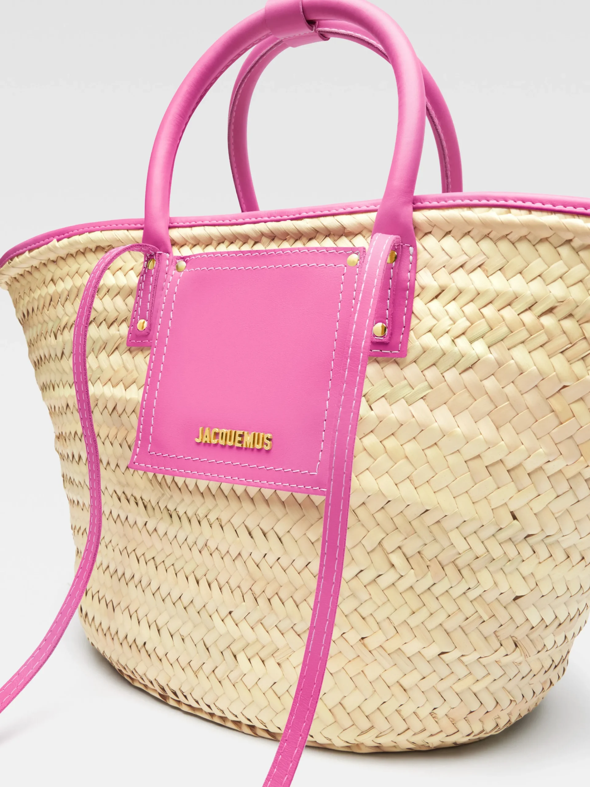 Discount Jacquemus De Soli mand NeonPink