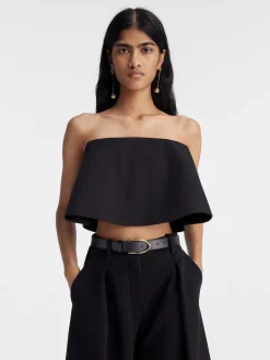 Sale Jacquemus De Spezia top Black