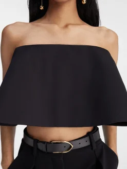 Sale Jacquemus De Spezia top Black