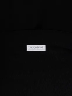 Hot Jacquemus De Spiaggia gebreide shorts Black