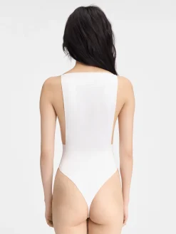Outlet Jacquemus De Spoglio bodysuit White