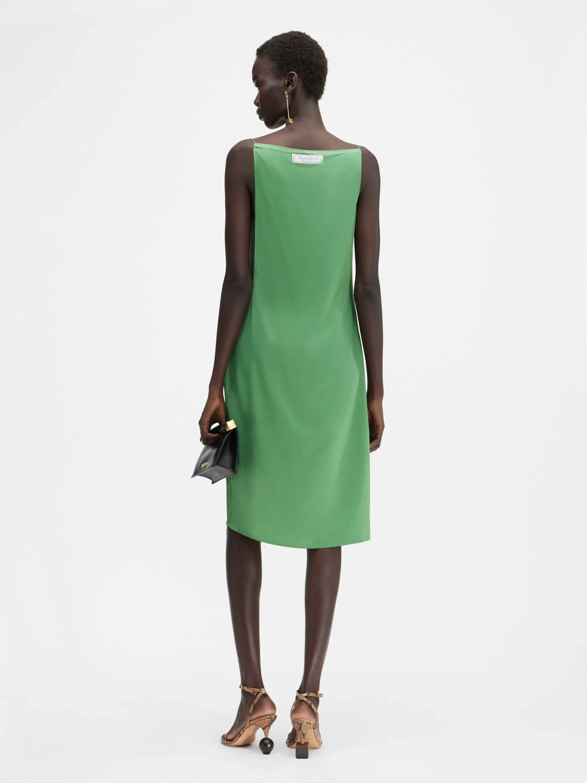 New Jacquemus De Spoglio jurk Green