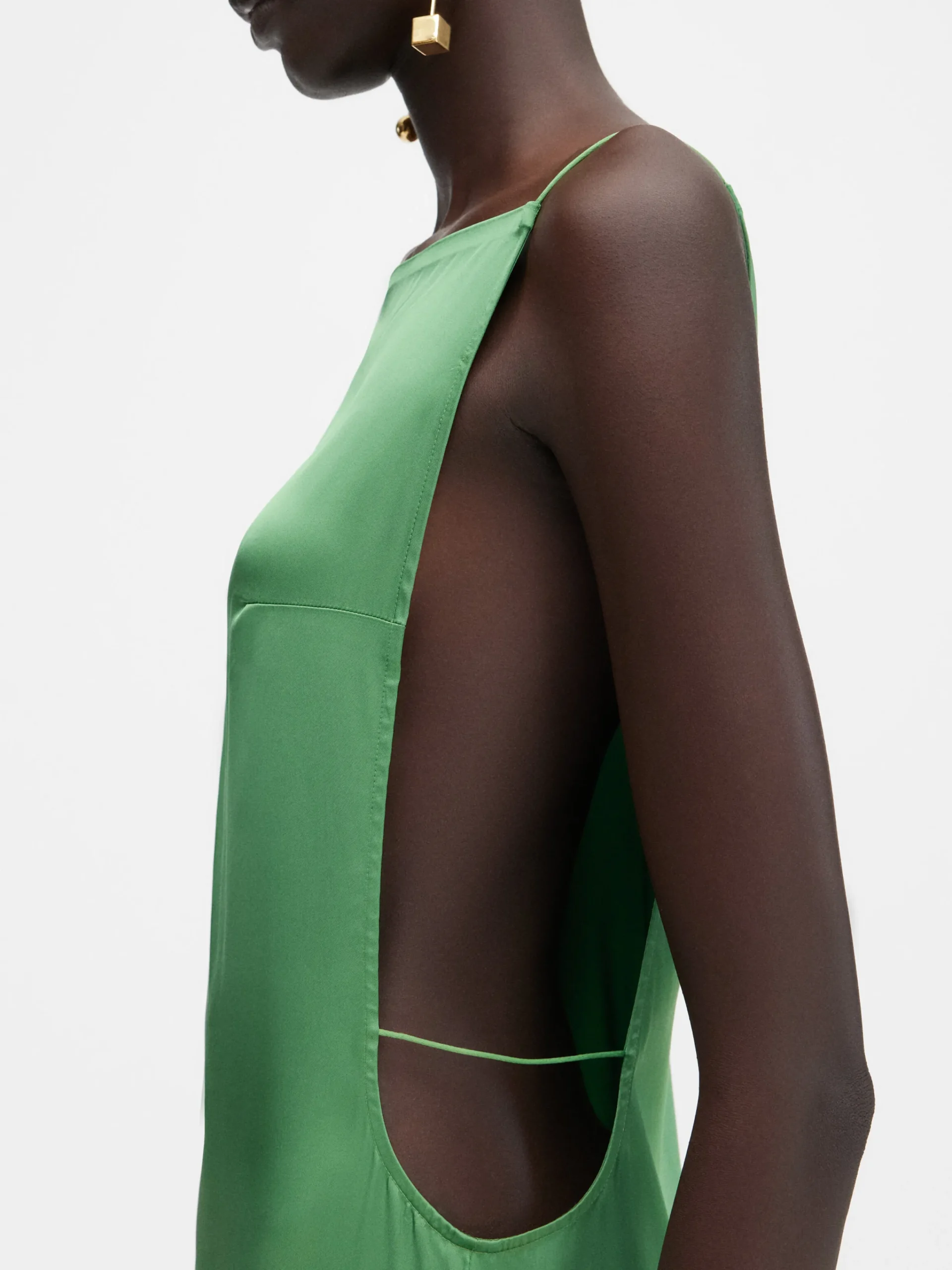 New Jacquemus De Spoglio jurk Green