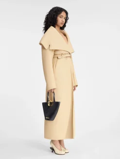 Online Jacquemus De Telo jas PaleYellow