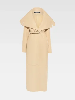 Online Jacquemus De Telo jas PaleYellow