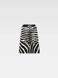 Hot Jacquemus De Tozzi-rok Black&WhiteZebra