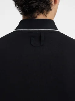 Discount Jacquemus De Tricot polo met lange mouwen Black