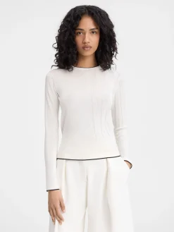 Online Jacquemus De Tricot trui Off-White
