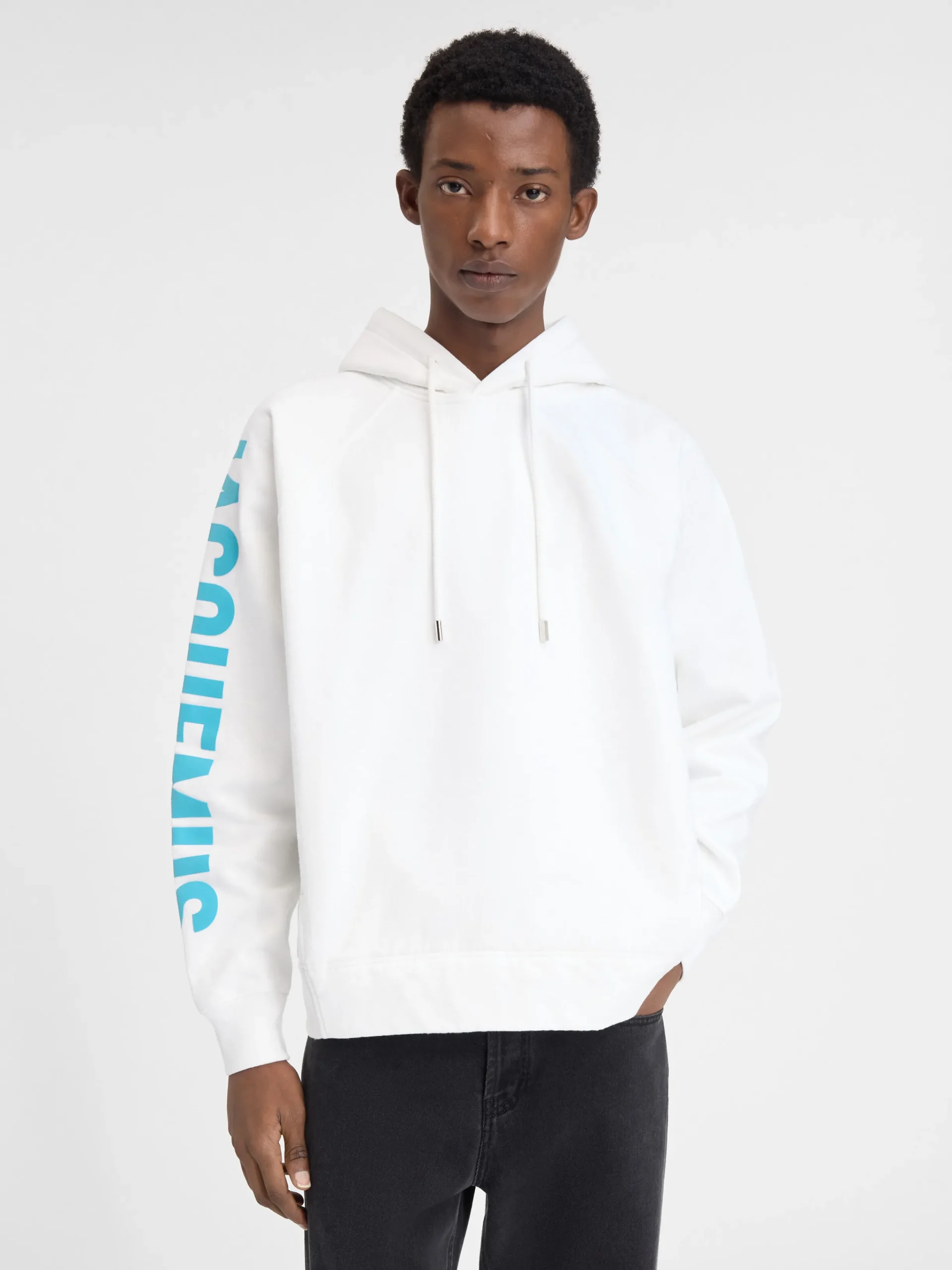 Discount Jacquemus De Typo hoodie Multi-White
