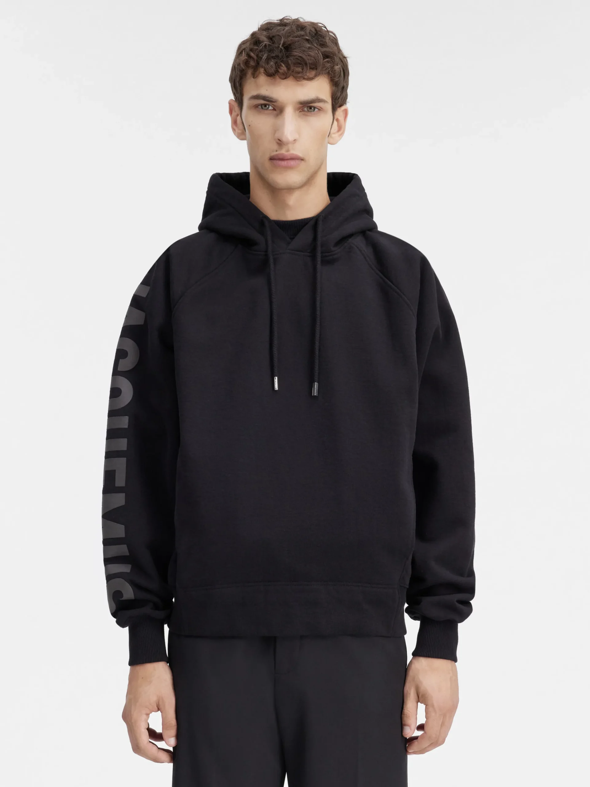 Hot Jacquemus De Typo hoodie Black