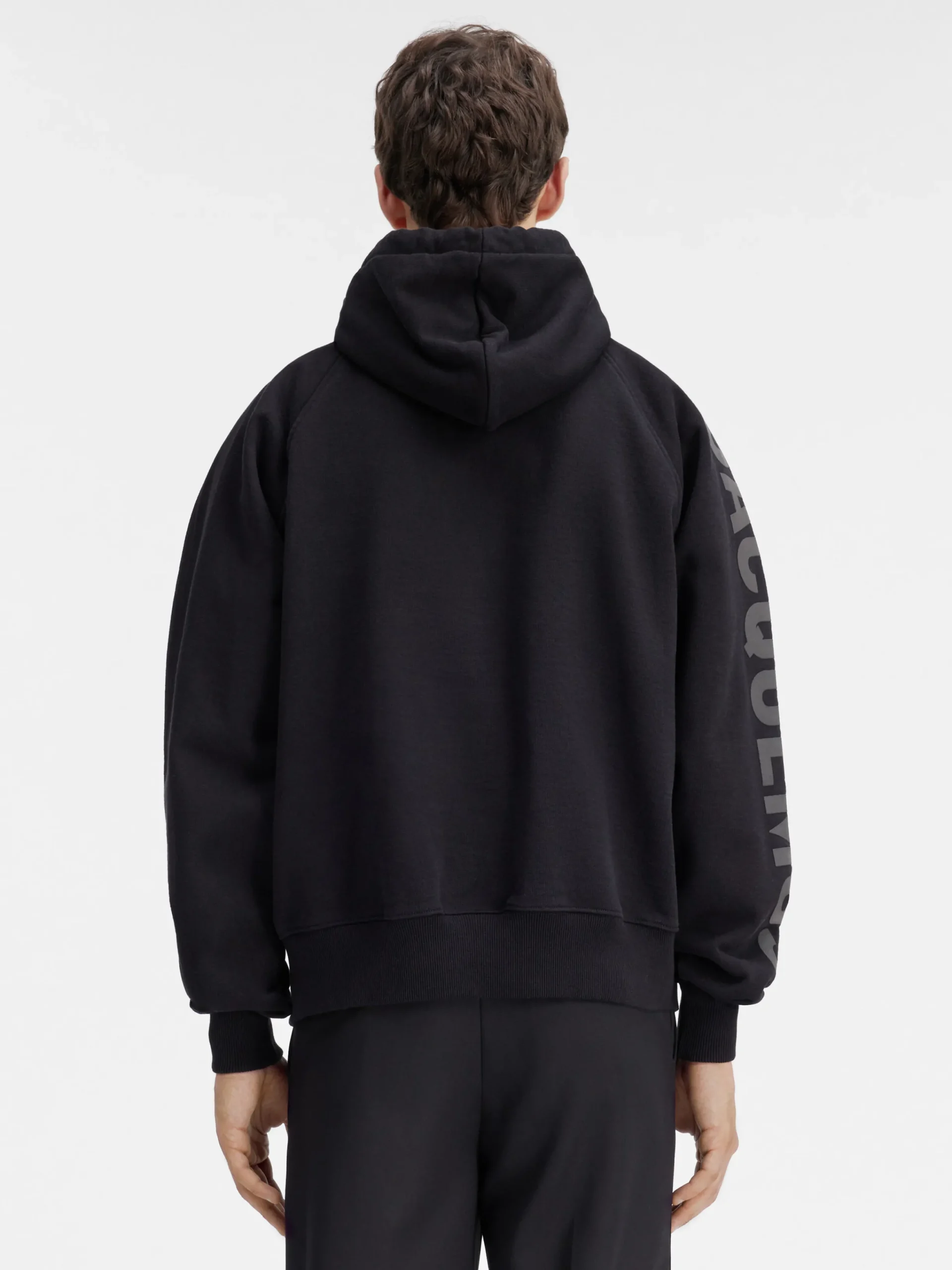 Hot Jacquemus De Typo hoodie Black