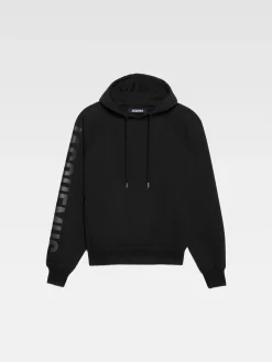 Hot Jacquemus De Typo hoodie Black